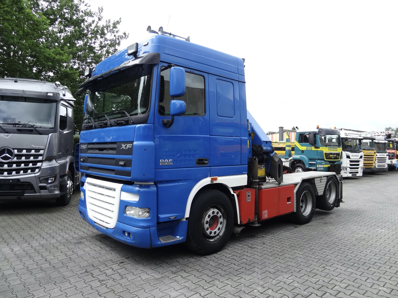 Camion con gru, Trattore stradale Daf XF105 460 6X2 Palfinger PK 34002: foto 10 Camion con gru, Trattore stradale Daf XF105 460 6X2 Palfinger PK 34002: foto 10