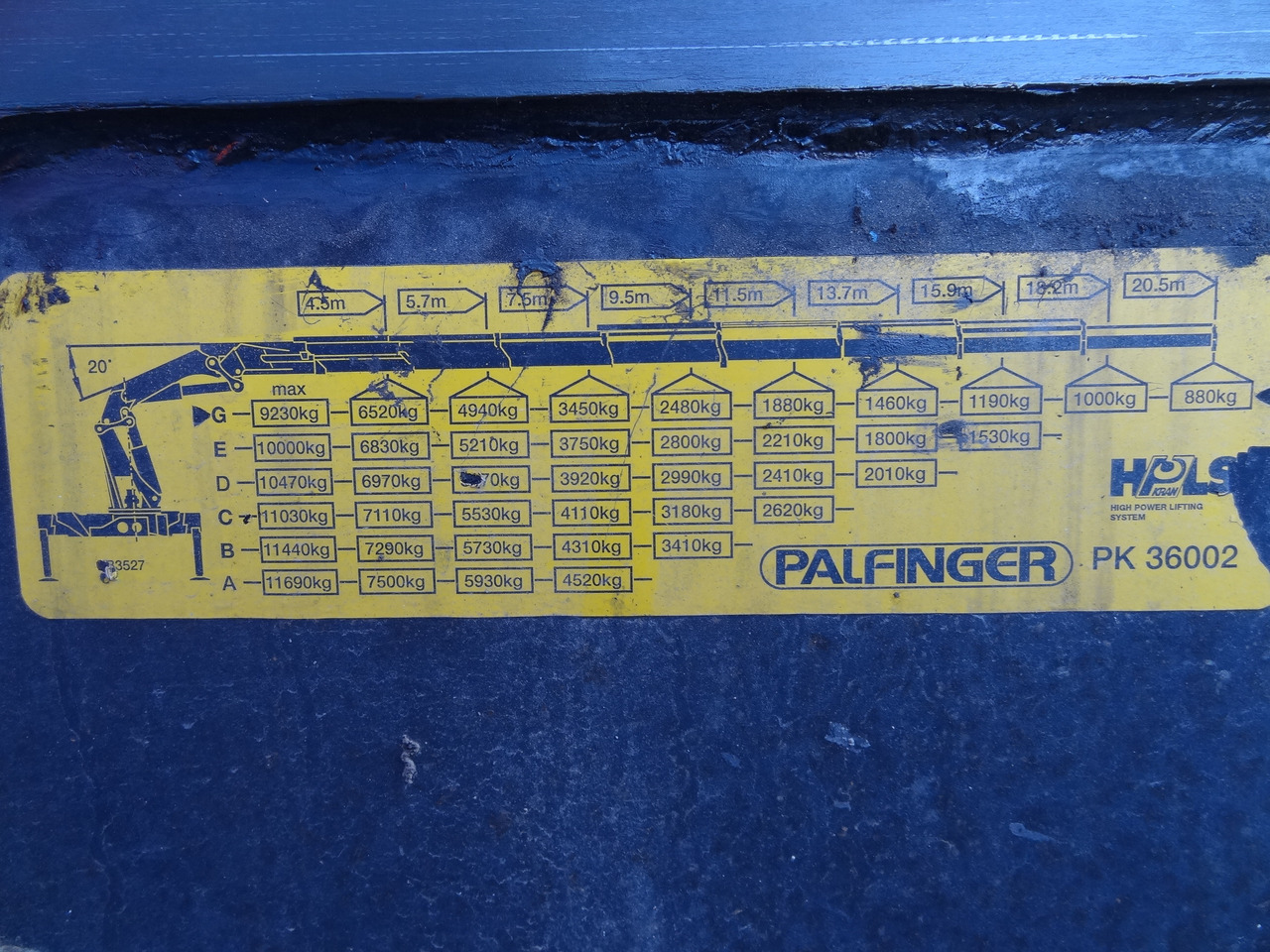 Iveco EuroTrakker 260E31 6X4 Palfinger 36002 - Autocarro con pianale/ Cassone fisso, Camion con gru: foto 4 Iveco EuroTrakker 260E31 6X4 Palfinger 36002 - Autocarro con pianale/ Cassone fisso, Camion con gru: foto 4