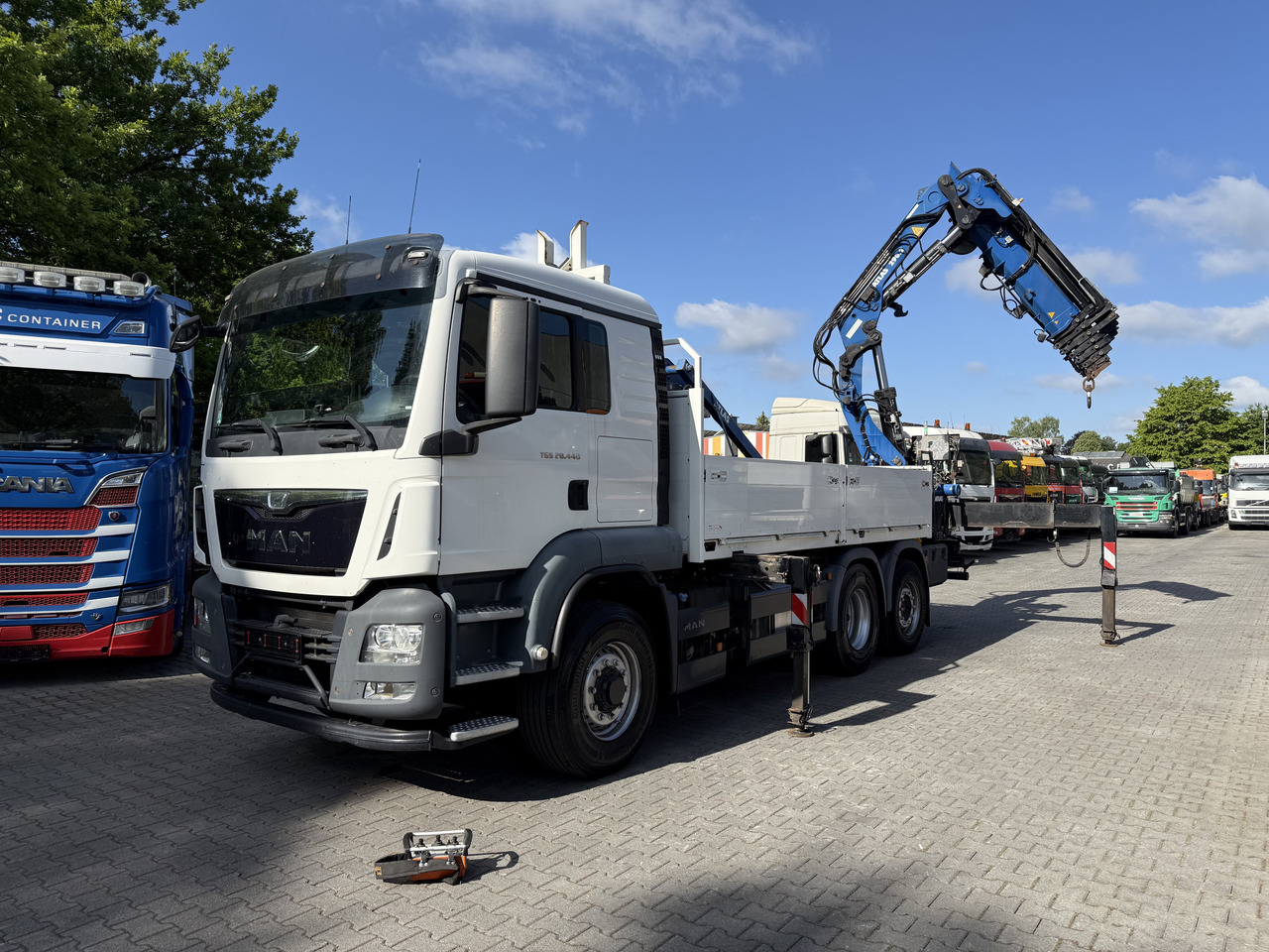 MAN TGS 28.440 6X4H-4 Atlas 290 bis 24 Meter - Camion con gru, Autocarro con pianale/ Cassone fisso: foto 1 MAN TGS 28.440 6X4H-4 Atlas 290 bis 24 Meter - Camion con gru, Autocarro con pianale/ Cassone fisso: foto 1