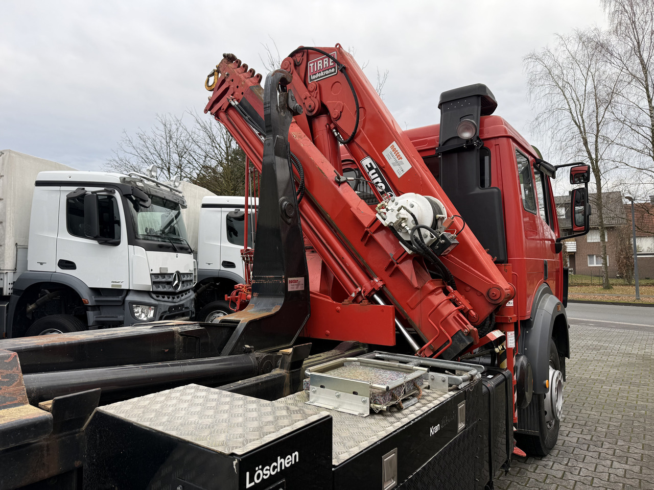 Mercedes-Benz SK 2538 6X4 Haken Kran/ Oldtimer/ Feuerwehr - Autocarro scarrabile, Camion con gru: foto 3 Mercedes-Benz SK 2538 6X4 Haken Kran/ Oldtimer/ Feuerwehr - Autocarro scarrabile, Camion con gru: foto 3