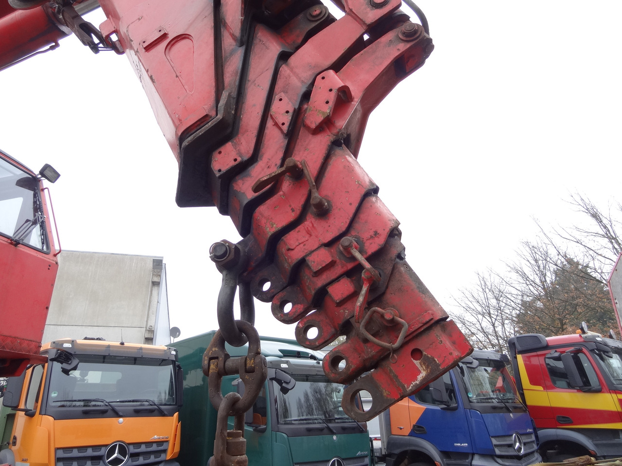 Scania R144 460 6X4 Fassi 360 bis 25 Meter - Camion con gru, Autocarro con pianale/ Cassone fisso: foto 3 Scania R144 460 6X4 Fassi 360 bis 25 Meter - Camion con gru, Autocarro con pianale/ Cassone fisso: foto 3