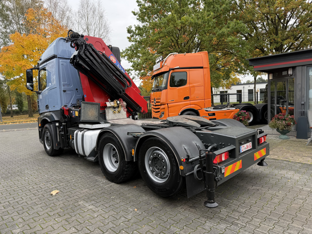 Trattore stradale Mercedes-Benz Actros 2548 LS 6X2 Kran HMF 3220 bis 16 Meter: foto 15