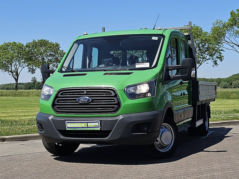 Ford Transit 2.0 DUB.CAB Hiab-Kraan! - Furgone con cassone fisso: foto 1 Ford Transit 2.0 DUB.CAB Hiab-Kraan! - Furgone con cassone fisso: foto 1