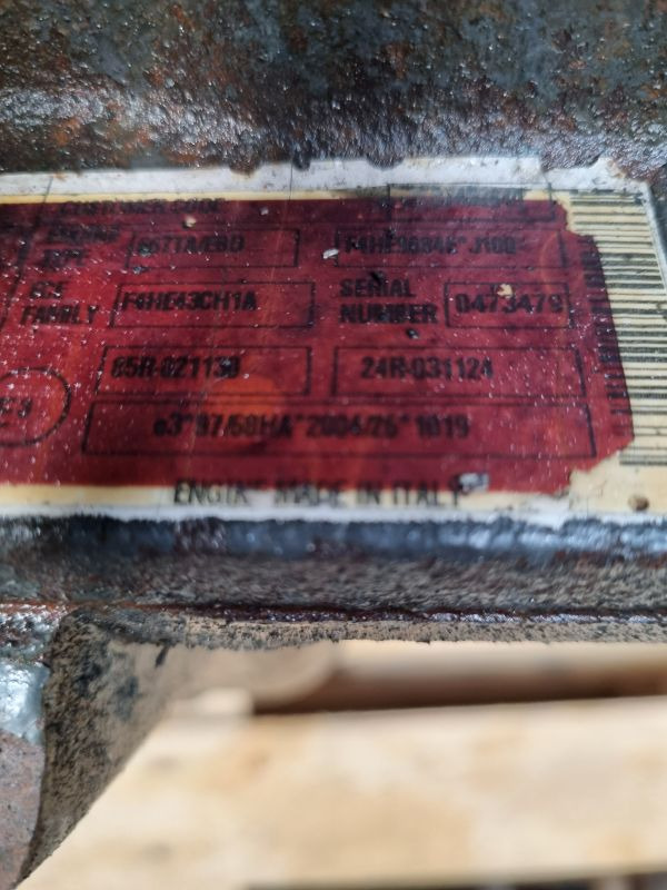 CNH FPT 667TA F4HE9684E Good used Engine (Agri) - Motore per Macchina agricola: foto 2 CNH FPT 667TA F4HE9684E Good used Engine (Agri) - Motore per Macchina agricola: foto 2