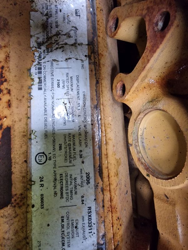 Caterpillar C11 RSX 966H Engine (Plant) - Motore per Macchina da cantiere: foto 2 Caterpillar C11 RSX 966H Engine (Plant) - Motore per Macchina da cantiere: foto 2