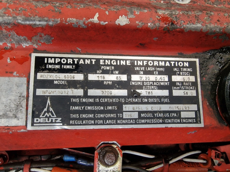 Deutz BF6M1012E Engine (Plant) - Motore per Macchina da cantiere: foto 2 Deutz BF6M1012E Engine (Plant) - Motore per Macchina da cantiere: foto 2