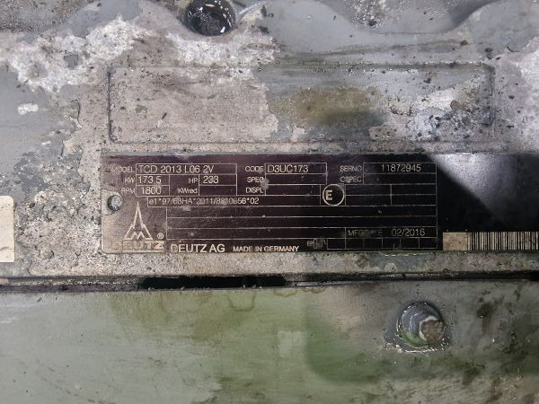 Deutz TCD 2013 L06 2V Engine (Industrial) - Motore per Macchinario industriale: foto 2 Deutz TCD 2013 L06 2V Engine (Industrial) - Motore per Macchinario industriale: foto 2