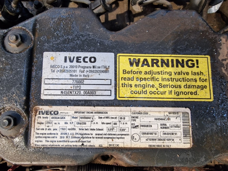 Iveco/Cummins F4HE9484A*J N45ENTX20 Engine (Industrial) - Motore per Macchinario industriale: foto 2 Iveco/Cummins F4HE9484A*J N45ENTX20 Engine (Industrial) - Motore per Macchinario industriale: foto 2
