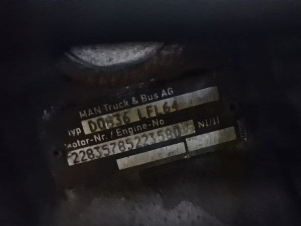 MAN D0836 LFL64 Engine (Truck) - Motore per Camion: foto 2 MAN D0836 LFL64 Engine (Truck) - Motore per Camion: foto 2