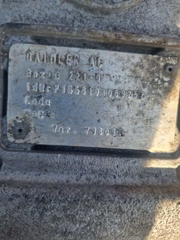 Mercedes Benz G221-9 Gearbox - Cambio: foto 2 Mercedes Benz G221-9 Gearbox - Cambio: foto 2