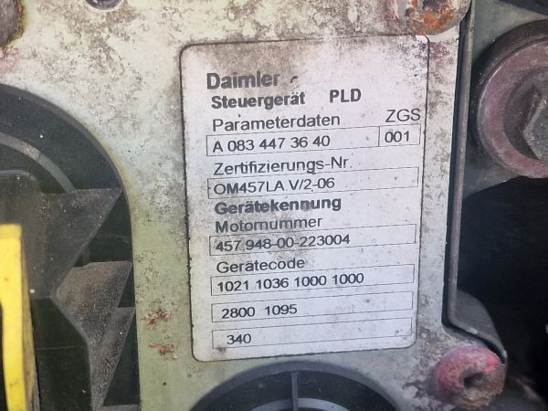 Mercedes Benz OM457LA.V/2-06 Engine (Truck) - Motore per Camion: foto 2 Mercedes Benz OM457LA.V/2-06 Engine (Truck) - Motore per Camion: foto 2