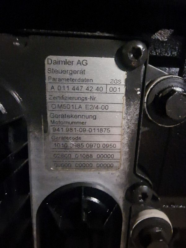 Mercedes Benz OM501LA.E2/4 Industrial Spec Engine (Plant) - Motore per Macchina da cantiere: foto 2 Mercedes Benz OM501LA.E2/4 Industrial Spec Engine (Plant) - Motore per Macchina da cantiere: foto 2