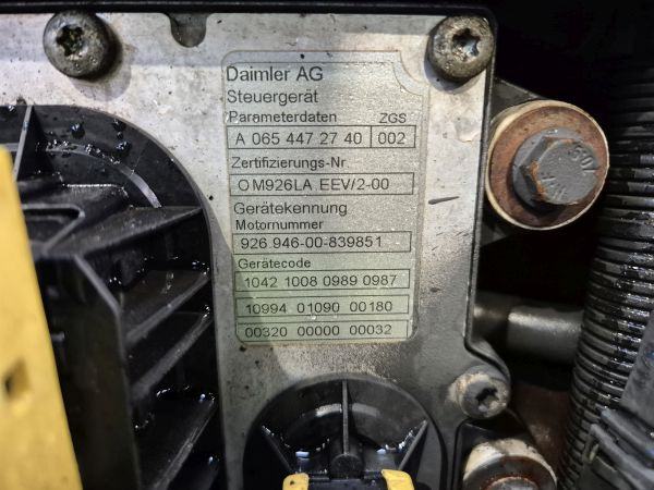 Mercedes Benz OM926LA.EEV/2-03 Econic Spec Engine (Truck) - Motore per Camion: foto 2 Mercedes Benz OM926LA.EEV/2-03 Econic Spec Engine (Truck) - Motore per Camion: foto 2