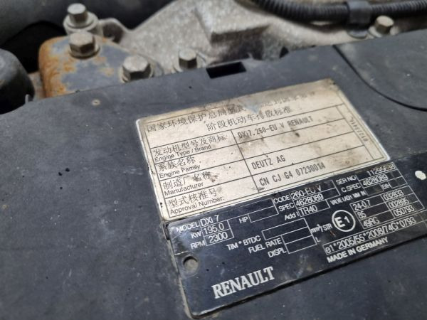 Renault DXI7 260-EUV Engine (Truck) - Motore per Camion: foto 2 Renault DXI7 260-EUV Engine (Truck) - Motore per Camion: foto 2
