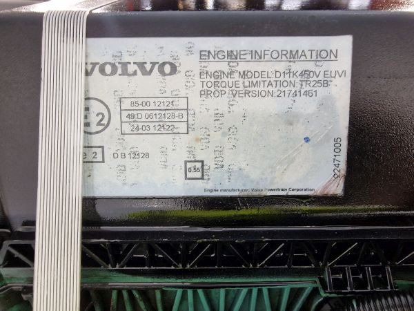 Motore per Camion Volvo D11K450V EUVI Engine (Truck): foto 12
