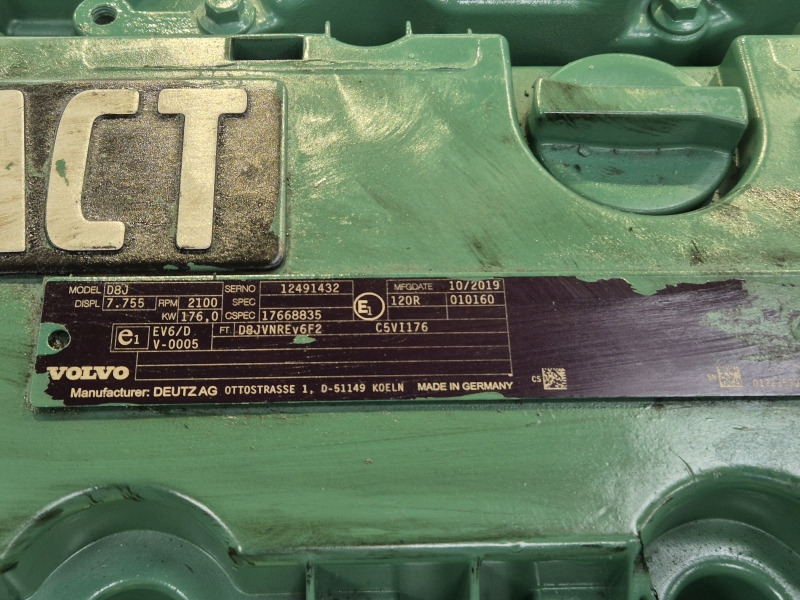 Volvo L110H D8J Genuine Reconditioned Engine (Plant) - Motore per Macchina da cantiere: foto 2 Volvo L110H D8J Genuine Reconditioned Engine (Plant) - Motore per Macchina da cantiere: foto 2