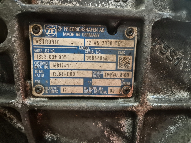 ZF Astronic 12AS2330TD Gearbox - Cambio: foto 2 ZF Astronic 12AS2330TD Gearbox - Cambio: foto 2