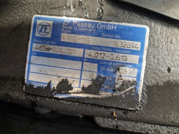 ZF Industrial 4WG-115 Gearbox - Cambio: foto 2 ZF Industrial 4WG-115 Gearbox - Cambio: foto 2