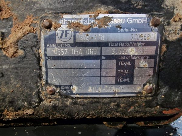 ZF Industrial/Hyundai 4WG-210 Gearbox - Cambio: foto 2 ZF Industrial/Hyundai 4WG-210 Gearbox - Cambio: foto 2