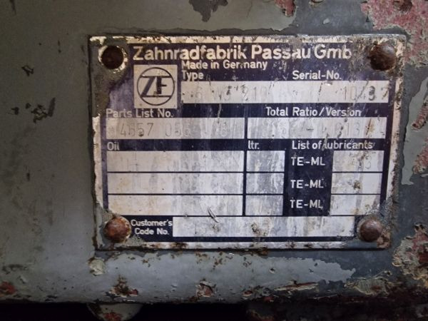 ZF Industrial/Hyundai 6WG-210 Transmission - Cambio: foto 2 ZF Industrial/Hyundai 6WG-210 Transmission - Cambio: foto 2