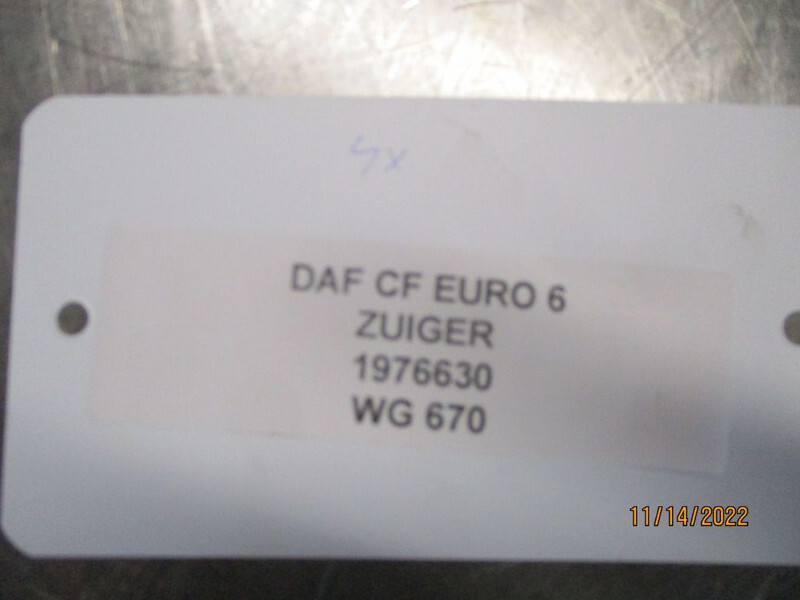 Motore e ricambi per Camion DAF 2004842/ 1976630 DAF CF XF ZUIGER EN DRIJFSTANG EURO 6: foto 10