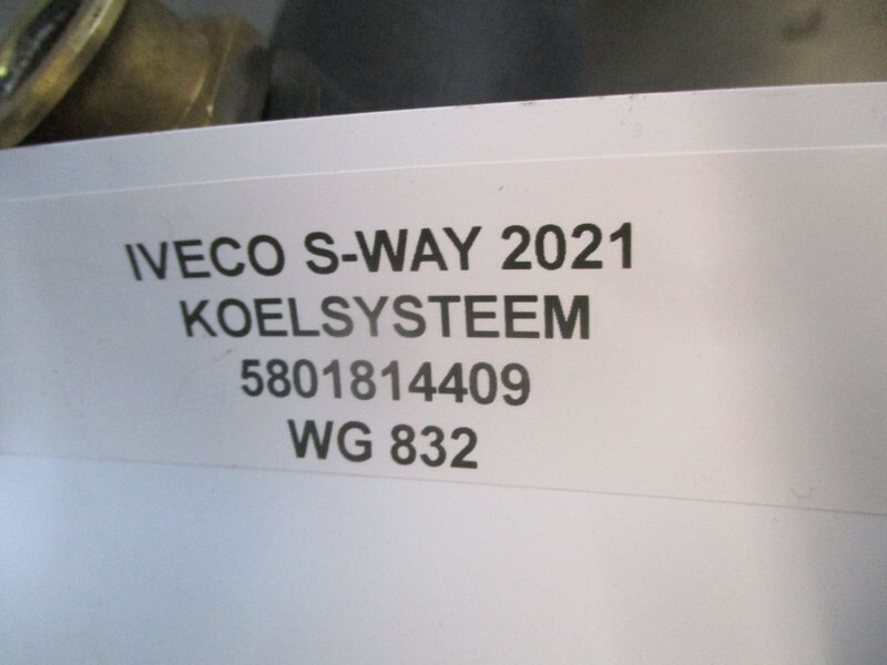Iveco 5801814409 S WAY KOELSYSTEEM - Motore e ricambi per Camion: foto 2 Iveco 5801814409 S WAY KOELSYSTEEM - Motore e ricambi per Camion: foto 2