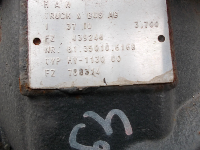 MAN 81.35010-6168 HY1130 TYPE 37:10 RATIO 3,700 TGM EURO 6 - Asse posteriore per Camion: foto 5 MAN 81.35010-6168 HY1130 TYPE 37:10 RATIO 3,700 TGM EURO 6 - Asse posteriore per Camion: foto 5