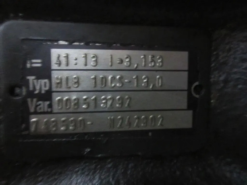 Mercedes-Benz HL8 1DCS-13,0 /41:13 1=3,153/ 748590 MERCEDES 1835 MP 1 DIFFERENTIEEL - Differenziale per Camion: foto 5 Mercedes-Benz HL8 1DCS-13,0 /41:13 1=3,153/ 748590 MERCEDES 1835 MP 1 DIFFERENTIEEL - Differenziale per Camion: foto 5