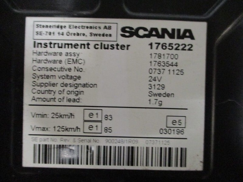 Scania 1765222 INSTRUMENTENPANEEL - Cruscotto per Camion: foto 2 Scania 1765222 INSTRUMENTENPANEEL - Cruscotto per Camion: foto 2