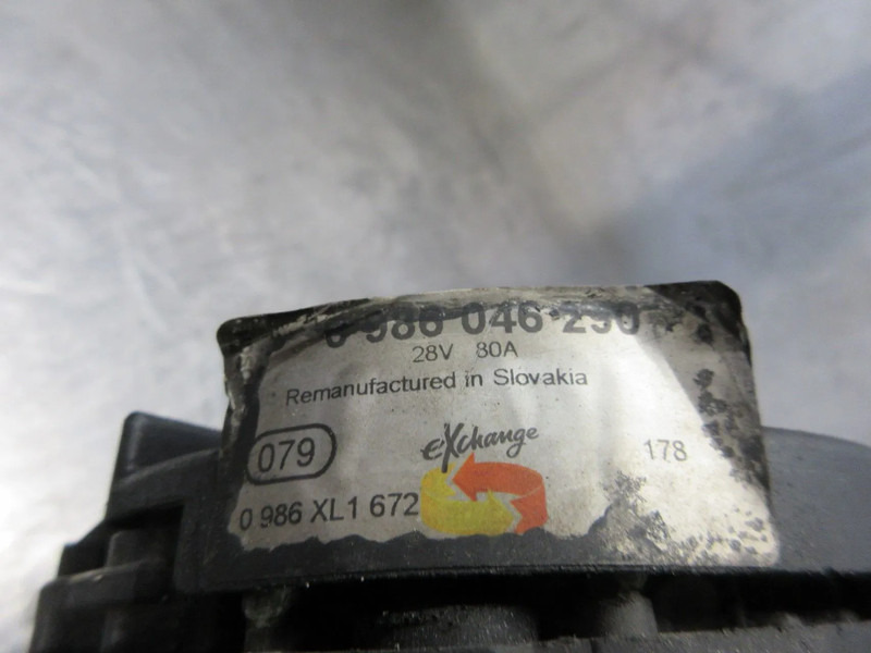 Volvo 22218393 // 22591472 DYNAMO VOLVO FM 370 EURO 6 - Alternatore per Camion: foto 5 Volvo 22218393 // 22591472 DYNAMO VOLVO FM 370 EURO 6 - Alternatore per Camion: foto 5