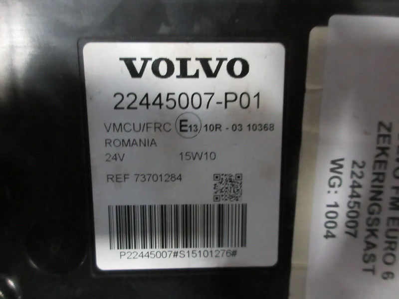 Volvo 22445007 VOLVO ZEKERINGS KAST VOLOV FM 370 EURO 6 - Sistema elettrico per Camion: foto 5 Volvo 22445007 VOLVO ZEKERINGS KAST VOLOV FM 370 EURO 6 - Sistema elettrico per Camion: foto 5