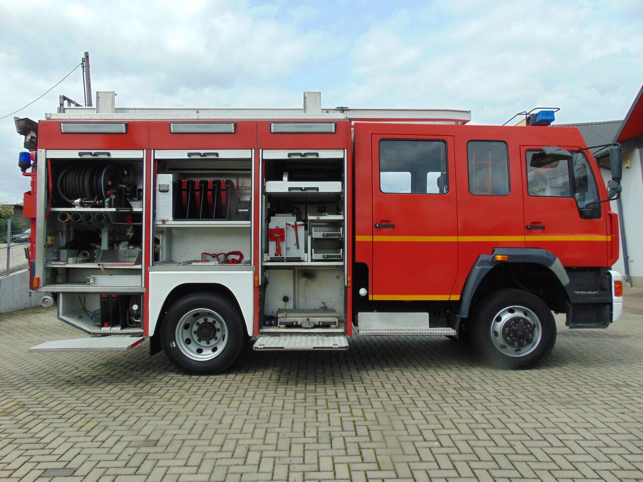 Autopompa MAN LE14.260 4x4 MAGIRUS: foto 9