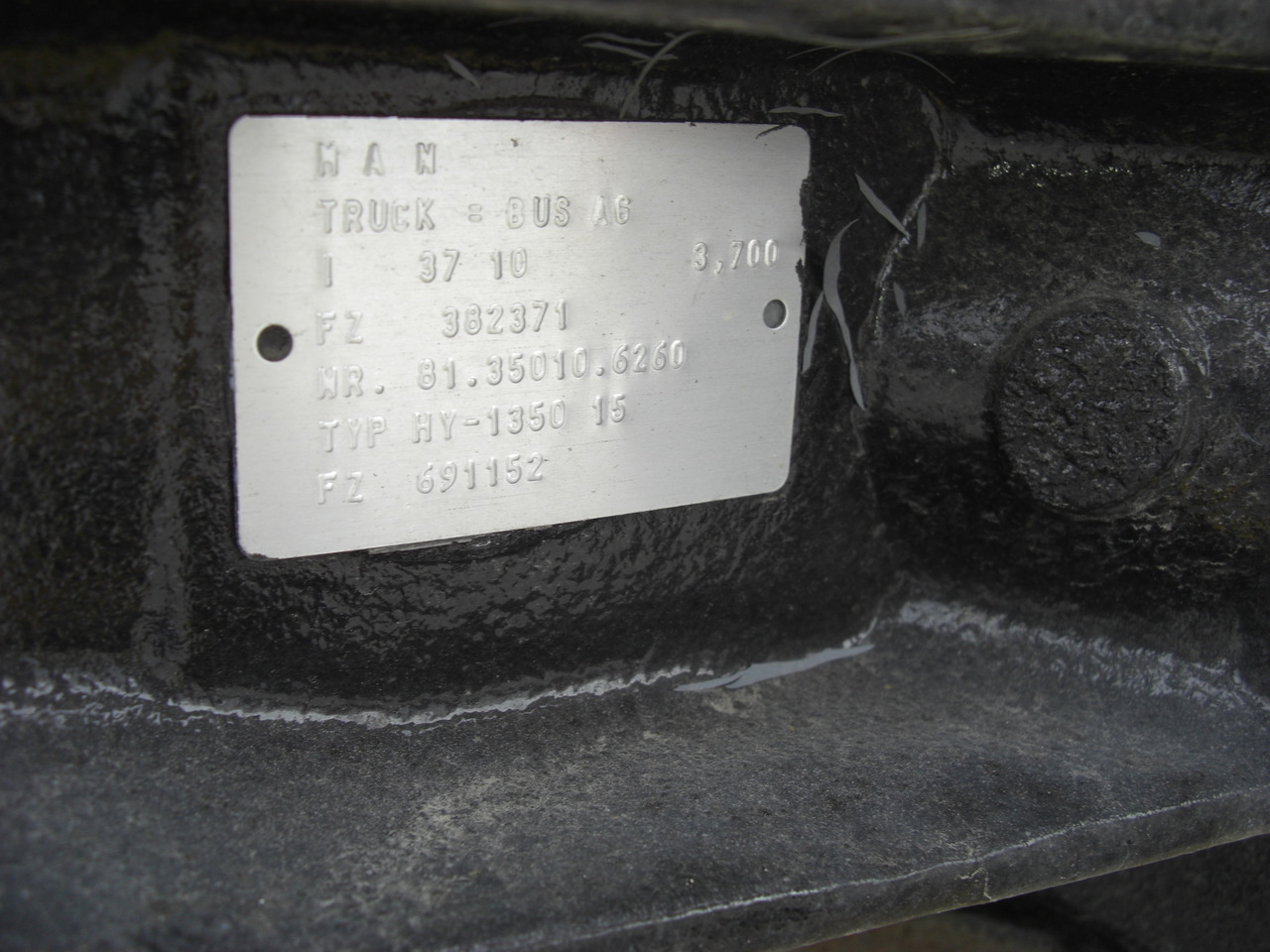 MAN HY1350-12 - Asse posteriore: foto 3 MAN HY1350-12 - Asse posteriore: foto 3