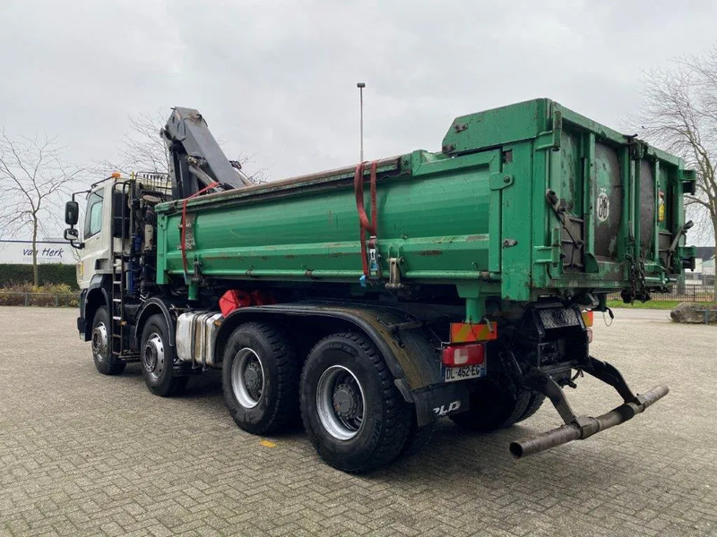 DAF CF410 / 8X4 / BIG AXLE / FULL-STEEL /2 SIDE TIPPER/ ONLY:363247 KM / AUTOMATIC / EURO-6 / 2014 - Camion con gru: foto 3 DAF CF410 / 8X4 / BIG AXLE / FULL-STEEL /2 SIDE TIPPER/ ONLY:363247 KM / AUTOMATIC / EURO-6 / 2014 - Camion con gru: foto 3