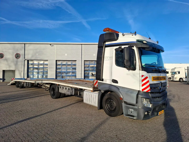 Mercedes-Benz Actros 1842 / NL TRUCK / CAR CARRIER COMBINATION / TUV: 11-12-2025 / 1XWINCH / FRANZ MERSCH / GALVANIZED / SMART TACHO / AUTOMAT - Camion bisarca: foto 2 Mercedes-Benz Actros 1842 / NL TRUCK / CAR CARRIER COMBINATION / TUV: 11-12-2025 / 1XWINCH / FRANZ MERSCH / GALVANIZED / SMART TACHO / AUTOMAT - Camion bisarca: foto 2