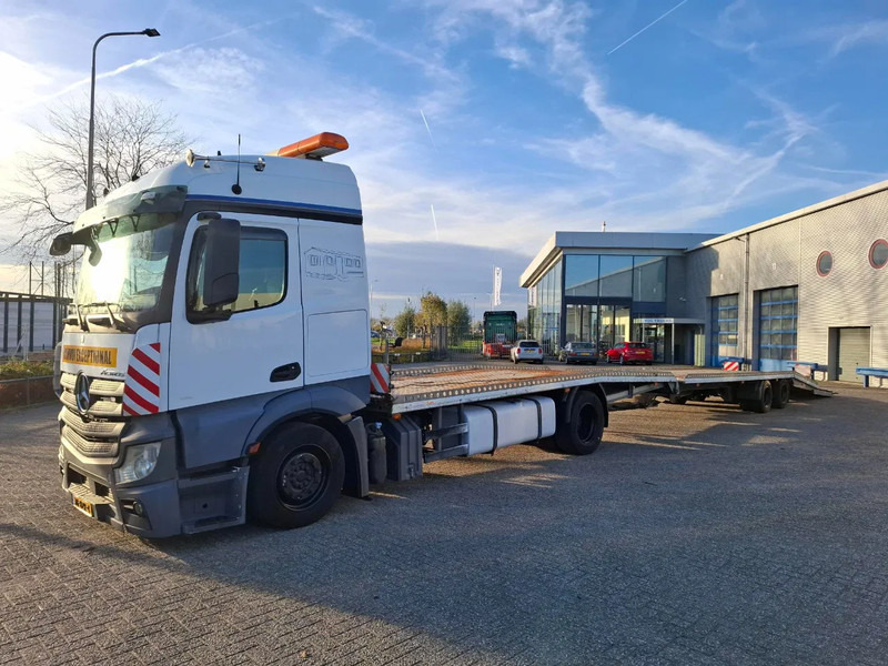 Mercedes-Benz Actros 1842 / NL TRUCK / CAR CARRIER COMBINATION / TUV: 11-12-2025 / 1XWINCH / FRANZ MERSCH / GALVANIZED / SMART TACHO / AUTOMAT - Camion bisarca: foto 1 Mercedes-Benz Actros 1842 / NL TRUCK / CAR CARRIER COMBINATION / TUV: 11-12-2025 / 1XWINCH / FRANZ MERSCH / GALVANIZED / SMART TACHO / AUTOMAT - Camion bisarca: foto 1