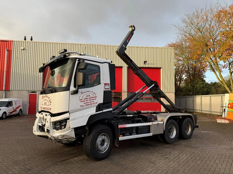 Renault C480 / ENGINE RUNNING / 6X4 / HIAB 21TON HOOKLIFT / ONLY:146334 KM / AUTOMATIC / EURO-6 / 2020 - Autocarro scarrabile: foto 1 Renault C480 / ENGINE RUNNING / 6X4 / HIAB 21TON HOOKLIFT / ONLY:146334 KM / AUTOMATIC / EURO-6 / 2020 - Autocarro scarrabile: foto 1