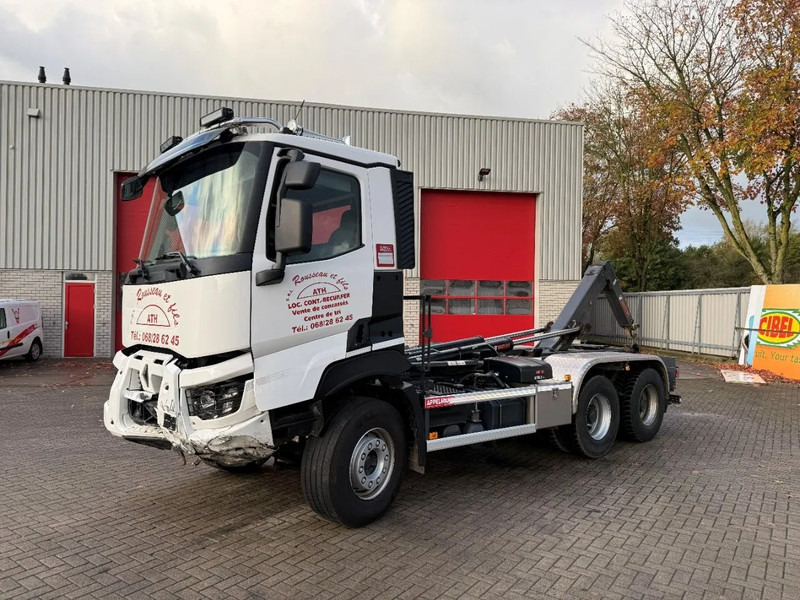 Renault C480 / ENGINE RUNNING / 6X4 / HIAB 21TON HOOKLIFT / ONLY:146334 KM / AUTOMATIC / EURO-6 / 2020 - Autocarro scarrabile: foto 2 Renault C480 / ENGINE RUNNING / 6X4 / HIAB 21TON HOOKLIFT / ONLY:146334 KM / AUTOMATIC / EURO-6 / 2020 - Autocarro scarrabile: foto 2