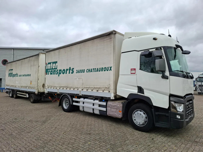 Renault T480 COMFORT / DOUBLE TANK / TIR LINE / TUV:30-03-2026 / THROUGH LOADING SYSTEM / LWDS / AUTOMATIC / EURO-6 / 2017 - Camion centinato: foto 2 Renault T480 COMFORT / DOUBLE TANK / TIR LINE / TUV:30-03-2026 / THROUGH LOADING SYSTEM / LWDS / AUTOMATIC / EURO-6 / 2017 - Camion centinato: foto 2