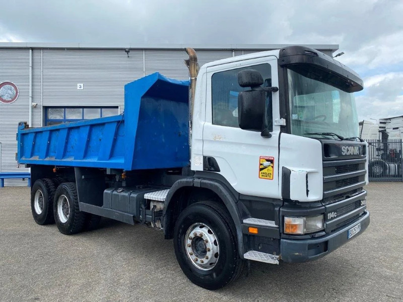 Scania 114-340 / 6X4 / 2 SIDE TIPPER / BIG AXLE / FULL-STEEL / DRUM BRAKES / MANUAL / 1999 - Autocarro ribaltabile: foto 4 Scania 114-340 / 6X4 / 2 SIDE TIPPER / BIG AXLE / FULL-STEEL / DRUM BRAKES / MANUAL / 1999 - Autocarro ribaltabile: foto 4