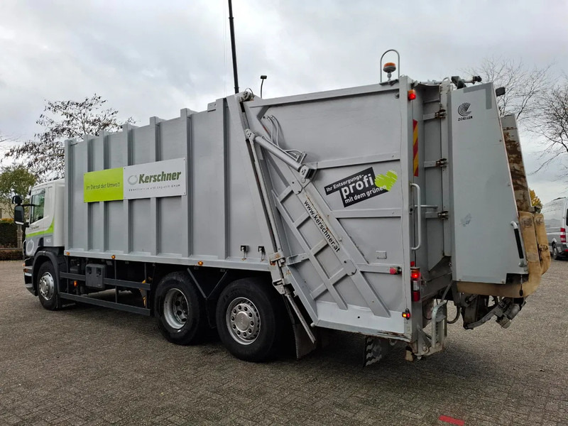 Scania P360 / RETARDER / ONLY:234640 KM / LENKACHSE / AIRCO / WORKING GARBAGE TRUCK / AUTOMATIC / EURO-5 / 2013 - Camion immondizia: foto 3 Scania P360 / RETARDER / ONLY:234640 KM / LENKACHSE / AIRCO / WORKING GARBAGE TRUCK / AUTOMATIC / EURO-5 / 2013 - Camion immondizia: foto 3