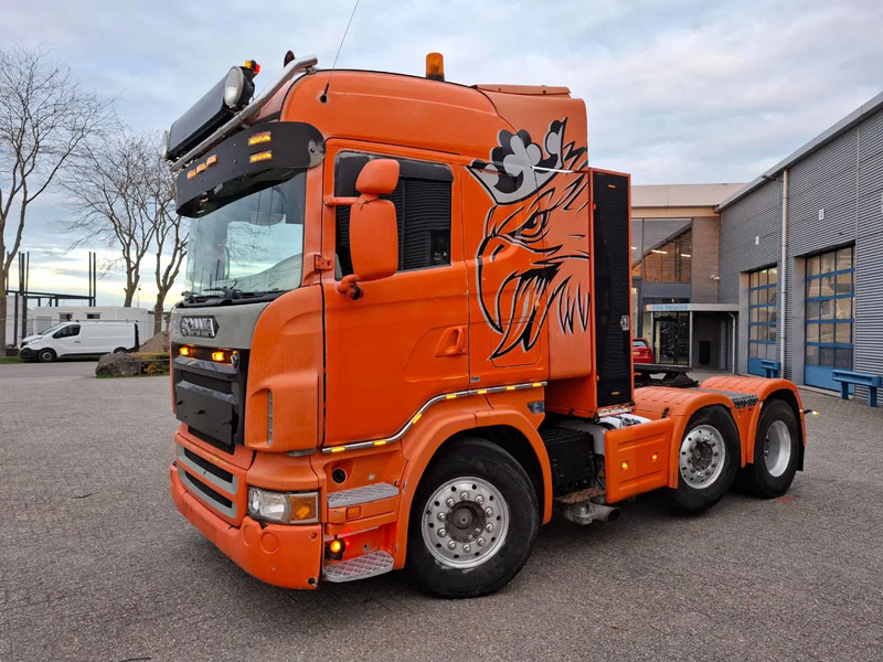 Scania R480 / HYDRAULICS / DOUBLE TANK / LIFT+LENKACHSE / 746830 KM / ALCOA / LEATHER / EURO-4 / 2007 - Trattore stradale: foto 1 Scania R480 / HYDRAULICS / DOUBLE TANK / LIFT+LENKACHSE / 746830 KM / ALCOA / LEATHER / EURO-4 / 2007 - Trattore stradale: foto 1