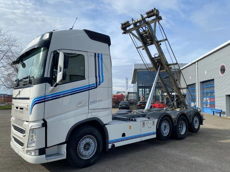 Volvo FH4-500 / 8X2 / VEB+ / DYNAMIC STEERING / FULL-AIR / 2XLIFT+LENKACHSE / TOP CONDITION / ONLY:488030KM / AUTOMATIC / EURO-6 / 201 - Camion con sistema di cavi: foto 1 Volvo FH4-500 / 8X2 / VEB+ / DYNAMIC STEERING / FULL-AIR / 2XLIFT+LENKACHSE / TOP CONDITION / ONLY:488030KM / AUTOMATIC / EURO-6 / 201 - Camion con sistema di cavi: foto 1