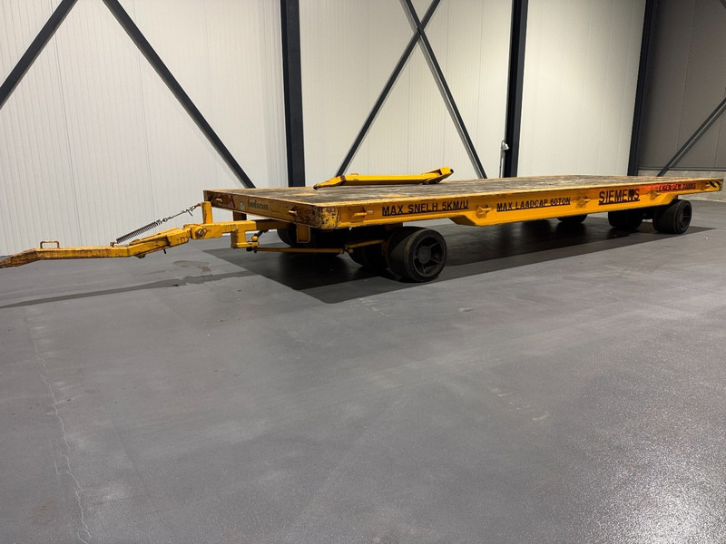 Buiscar Industrial Drawbar Trailer 60 Tons 4-8 - Rimorchio pianale/ Cassonato: foto 1 Buiscar Industrial Drawbar Trailer 60 Tons 4-8 - Rimorchio pianale/ Cassonato: foto 1