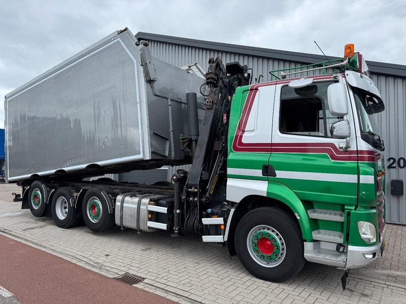 DAF CF530 8x2 Palfinger Epsilon, Alu Kipper - Autocarro ribaltabile, Camion con gru: foto 1 DAF CF530 8x2 Palfinger Epsilon, Alu Kipper - Autocarro ribaltabile, Camion con gru: foto 1