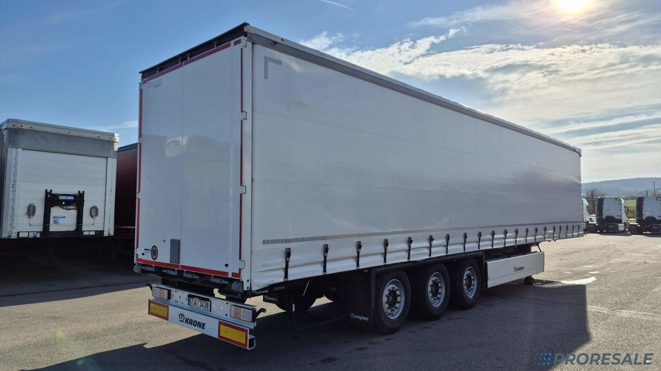 KRONE SD PROFI LINER + paletový koš 32 palet + 2 x zvedací náprava - Semirimorchio centinato: foto 3 KRONE SD PROFI LINER + paletový koš 32 palet + 2 x zvedací náprava - Semirimorchio centinato: foto 3