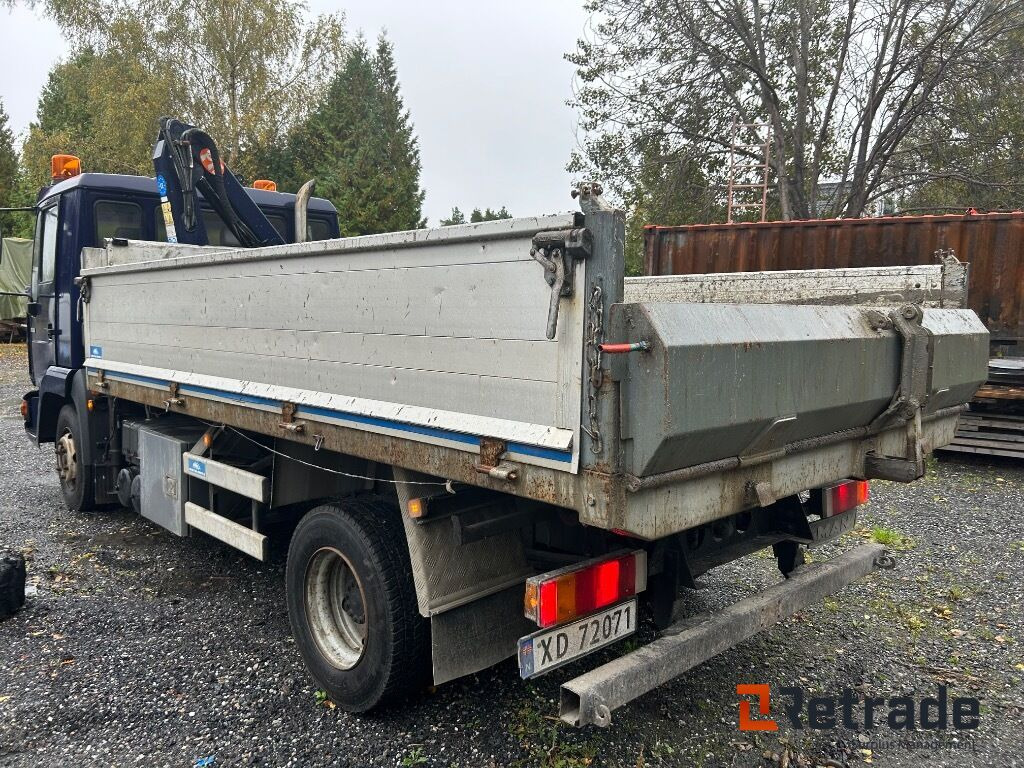 2000 Tippbil med kran og plan MAN 12.224LC. EU-Godkjent - Autocarro ribaltabile, Camion con gru: foto 5 2000 Tippbil med kran og plan MAN 12.224LC. EU-Godkjent - Autocarro ribaltabile, Camion con gru: foto 5