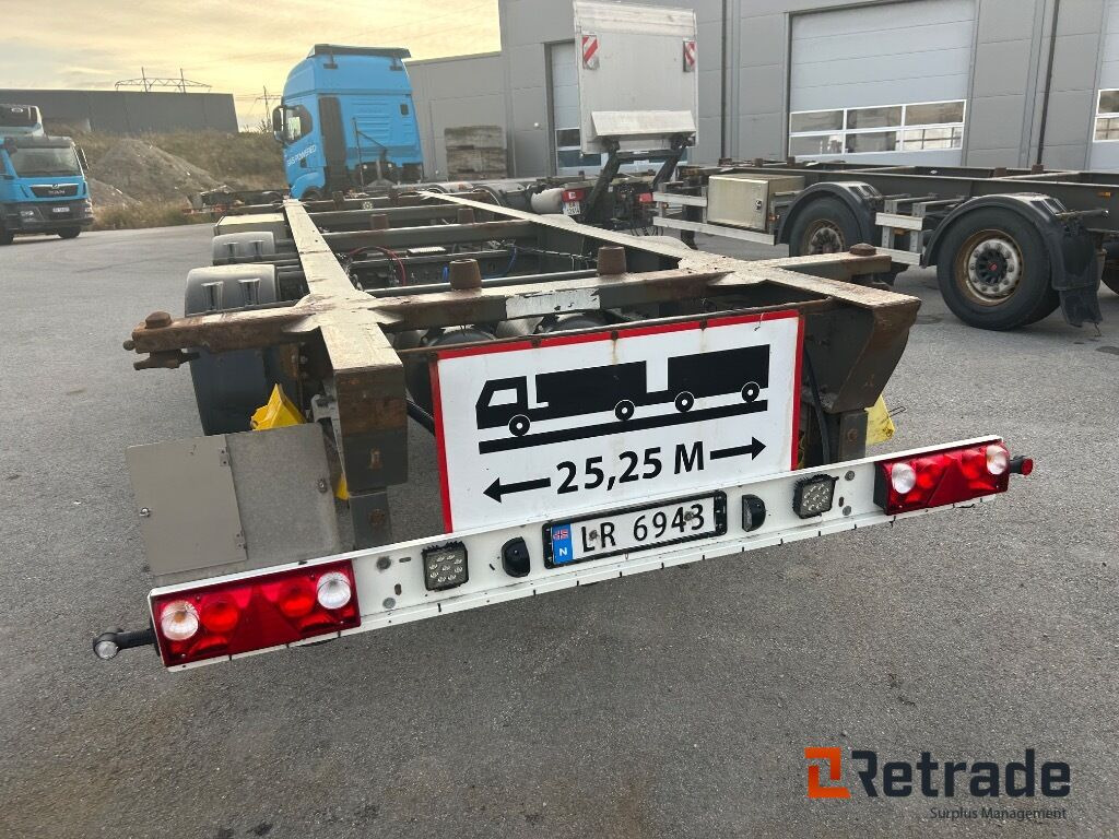 2014 Container henger F.A.G EU-Godkjent - Rimorchio portacontainer/ Caisse interchangeable: foto 4 2014 Container henger F.A.G EU-Godkjent - Rimorchio portacontainer/ Caisse interchangeable: foto 4
