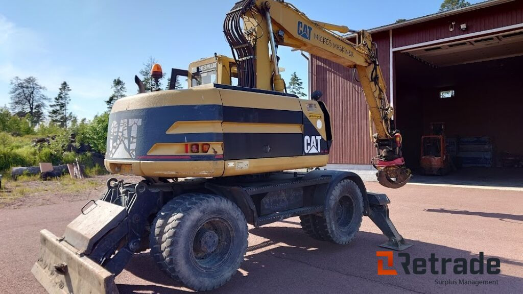 Hjulgrävare Caterpillar M312-4X4 - Escavatore gommato: foto 4 Hjulgrävare Caterpillar M312-4X4 - Escavatore gommato: foto 4