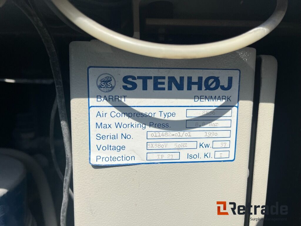 Industrimaskiner Stenhøj SE 36 Stenhøj skruekompresser - Macchinario industriale: foto 3 Industrimaskiner Stenhøj SE 36 Stenhøj skruekompresser - Macchinario industriale: foto 3